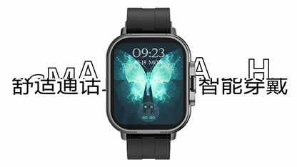 New Smart Watch D8 TWS 2 In 1 Wireless Bluetooth Noise Cancelling Earphones Watch 2" Sports Heart Rate NFC Ultra Smartwatch